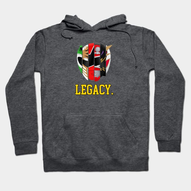 Tommy Oliver Legacy 2 Hoodie by Javier Casillas